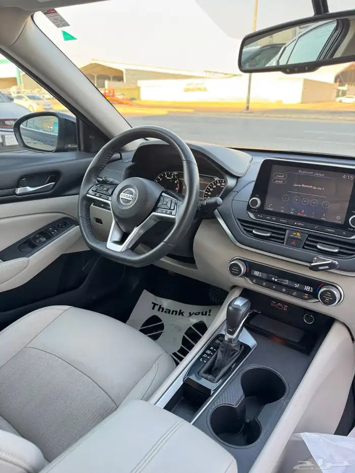 للبيع نيسان التيما 2022- نص فل بحالة الوكاله 8