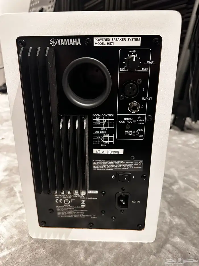 سماعة ياماها HS7I مونيتر أبيض 5