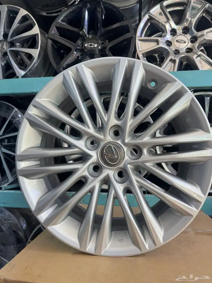 جنوط لكزس ES350 مقاس 17 اصلي وكاله 0