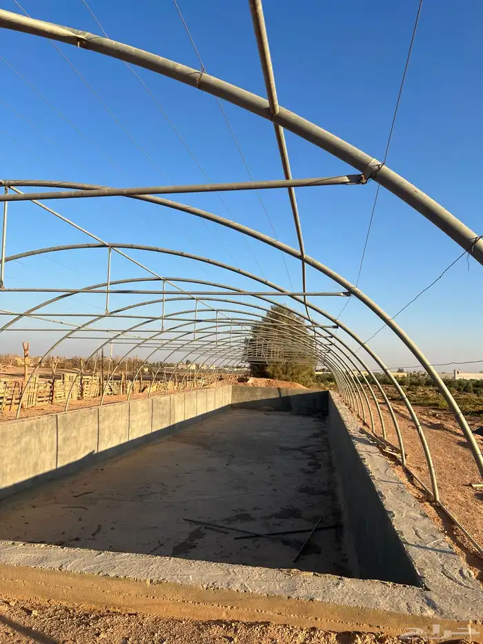 بيت محمي فك وتركيب الطول 35 العرض9 0