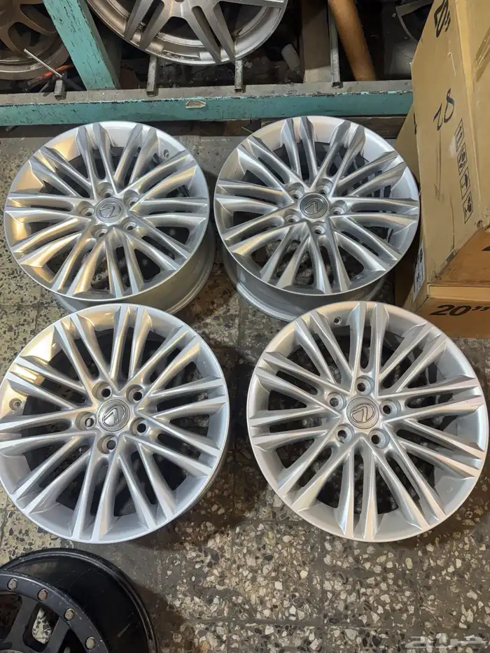 جنوط لكزس ES350 مقاس 17 اصلي وكاله 7