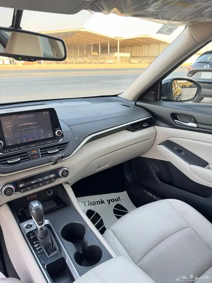 للبيع نيسان التيما 2022- نص فل بحالة الوكاله 9