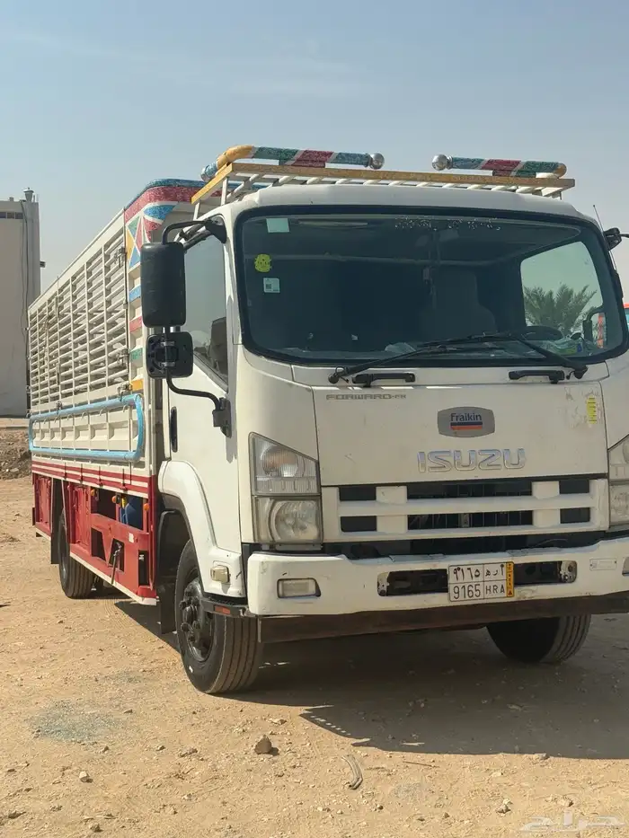 ايسوزو صندوق شبك 6 م مكينه كبير تيربو 5200 موديل 2013 1
