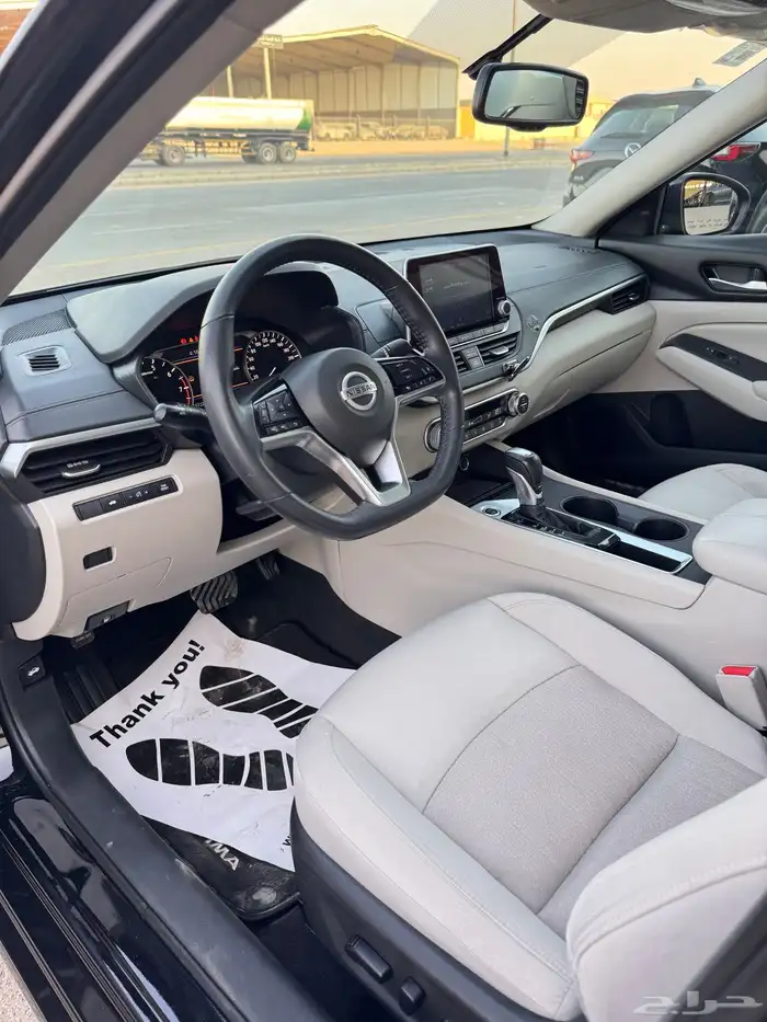 للبيع نيسان التيما 2022- نص فل بحالة الوكاله 11