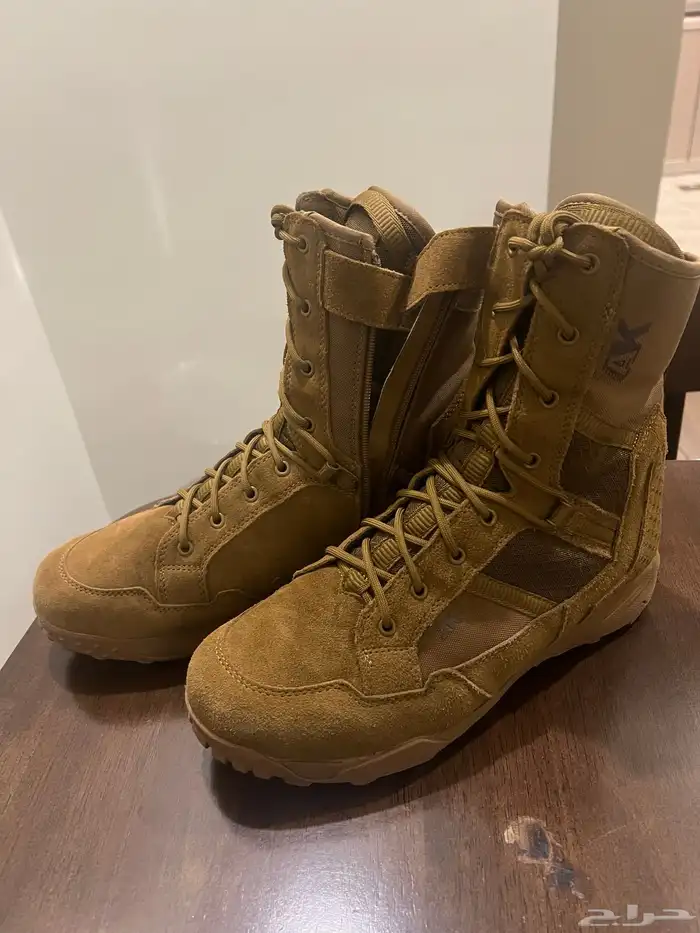 حذاء عسكري 45 استخدام يوم سبب البيع لرغبة مقاس اصغر 4