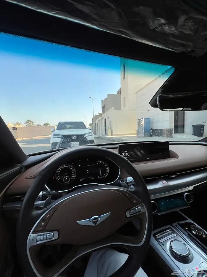 جنسس 2023 G80 ممشى قليل بحالة الوكاله 30