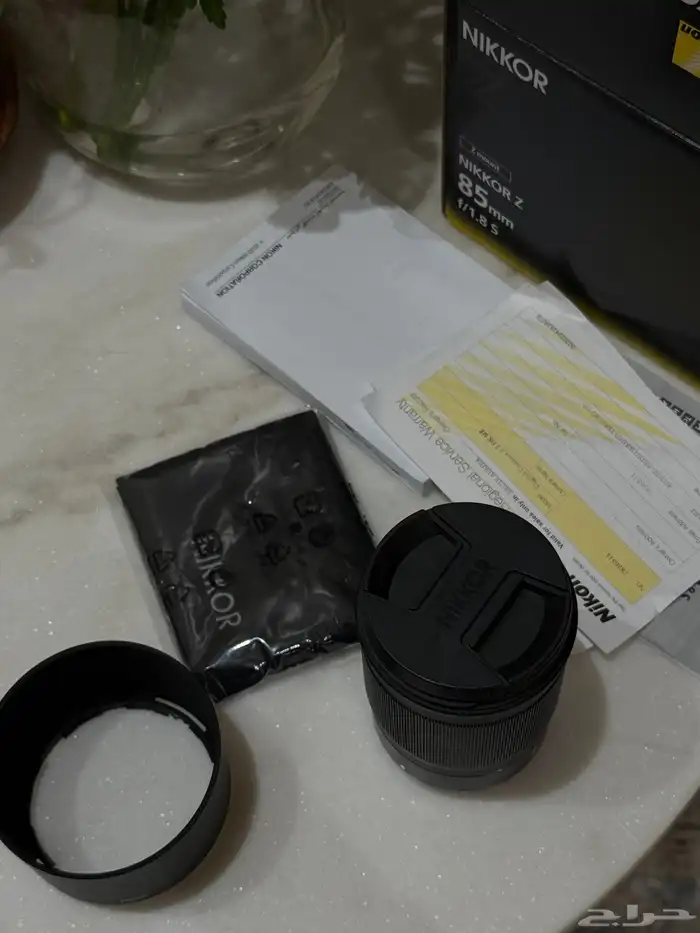 عدسة نيكون 85 1