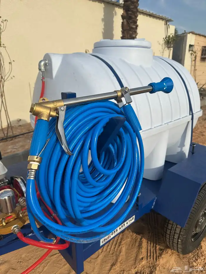 مقطورة رش مبيدات و اسمدة قلص خزان بمضخة 6