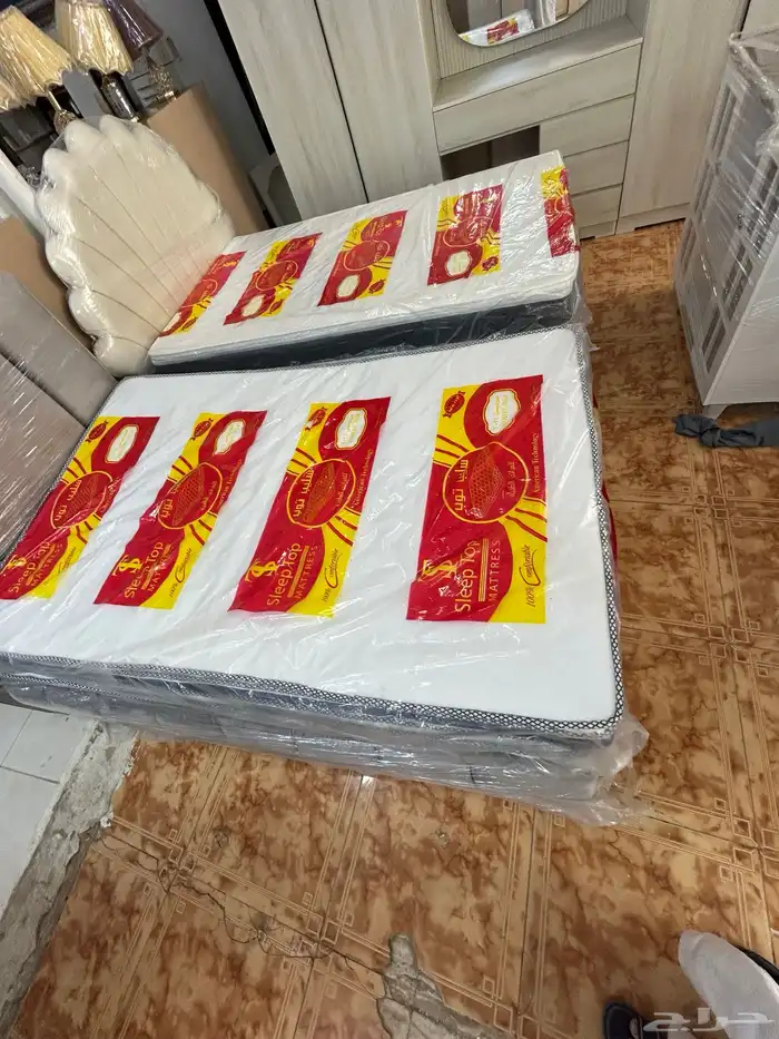 مراتب طبي ومفارش جديد في نفر ونفرين نفر ونص 4