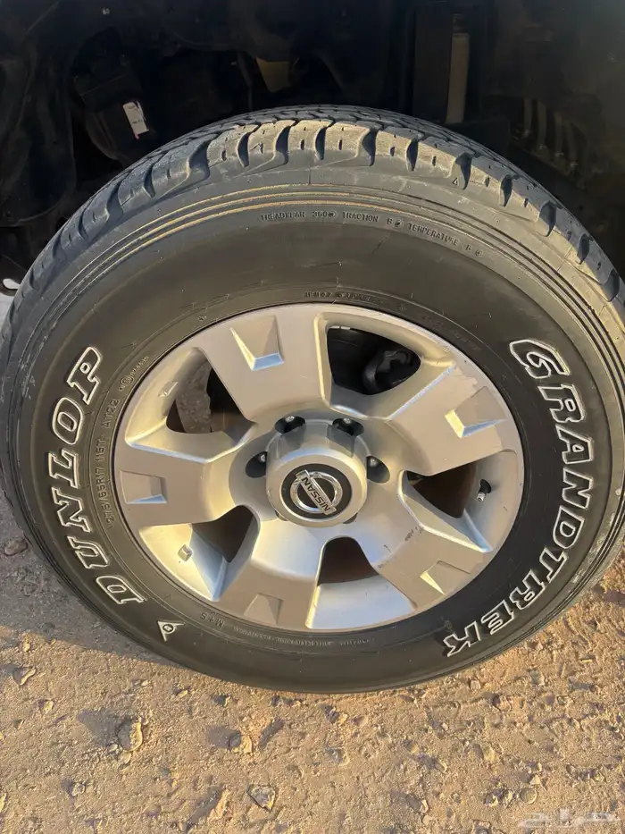 جنوط فتك 17 اصليه مع كفرات دنلوب تاريخ 21 للبدل 2