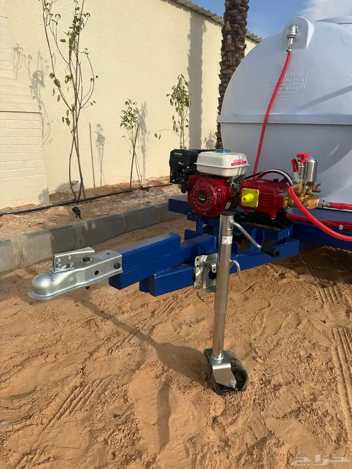 مقطورة رش مبيدات و اسمدة قلص خزان بمضخة 5