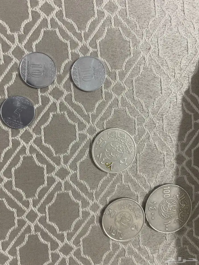 ريال الملك خالد ونص الملك عبد العزيز ونص الملك عبدالله 3