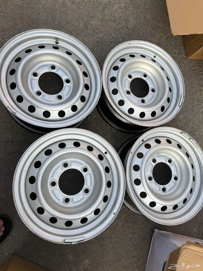 جنوط هلل شاص فضي اصلي وكاله مقاس 16 منزله من موتر اصفار 3