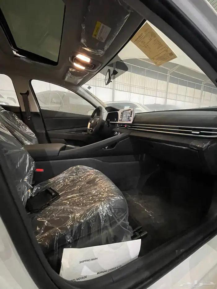 هونداي- إلنترا-2025-كمفورت- بطاقة جمركية- اصفار- بنزين 21