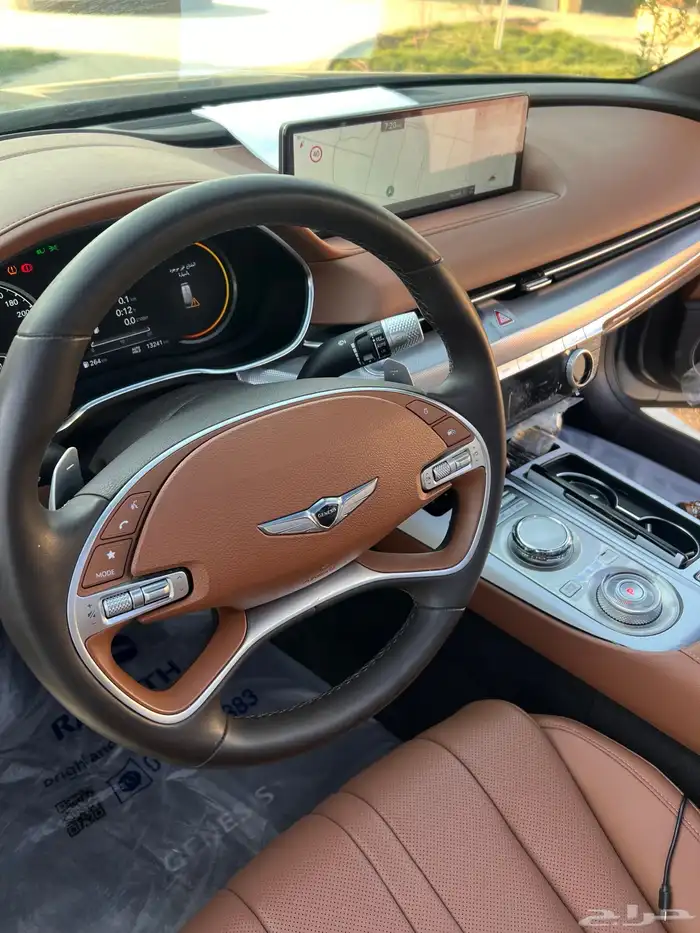 جنسس 2023 G80 ممشى قليل بحالة الوكاله 10