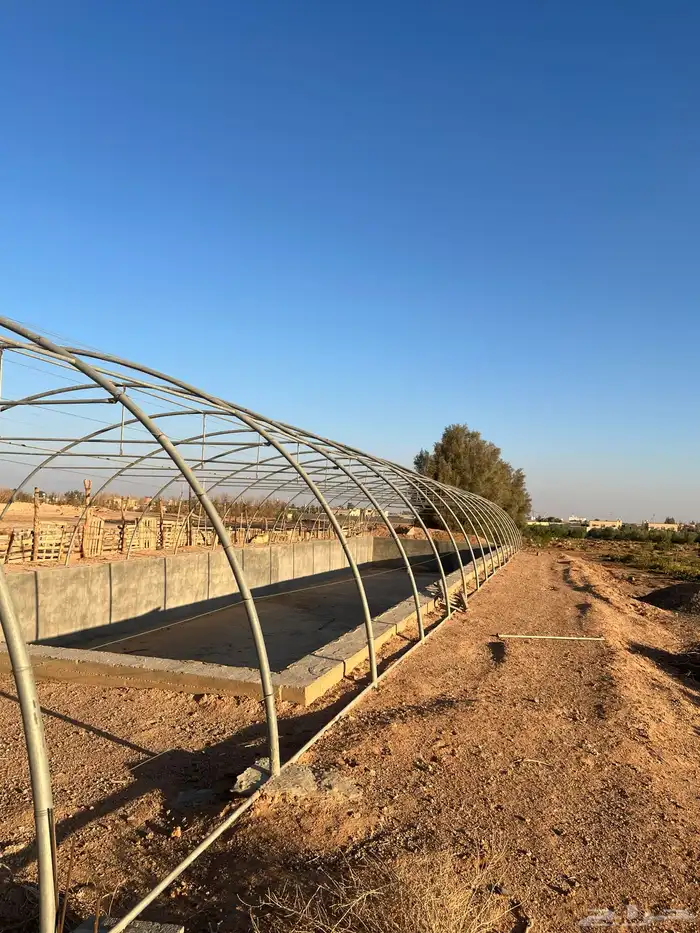 بيت محمي فك وتركيب الطول 35 العرض9 1