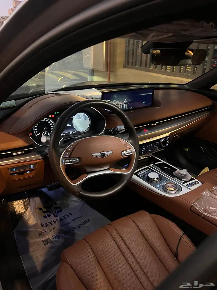 جنسس 2023 G80 ممشى قليل بحالة الوكاله 28