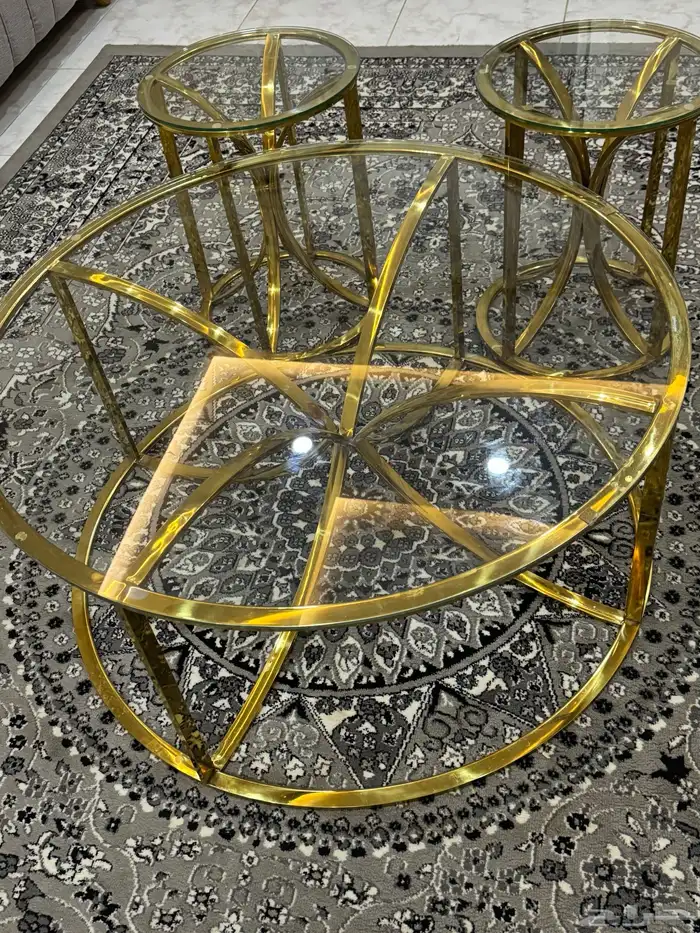 طاوله مع خدمه اثنين 1