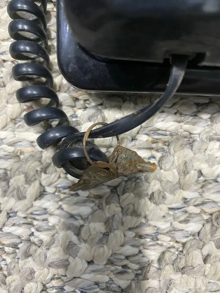 جهاز تليفون ثابت قديم م اشتغل 1