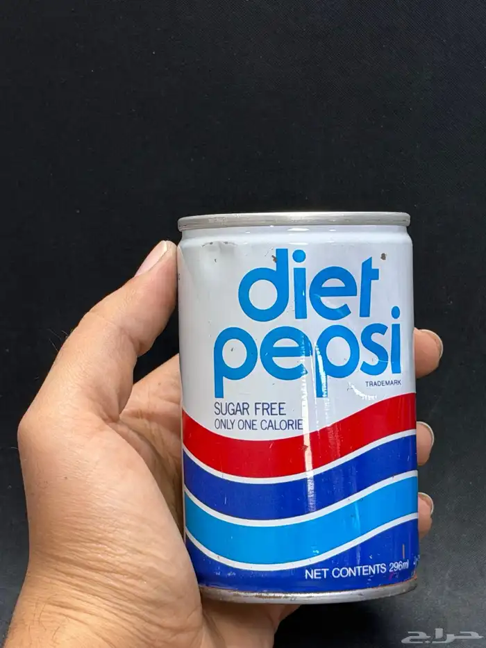 علبة بيبسي دايت اصدار عام 1970 7