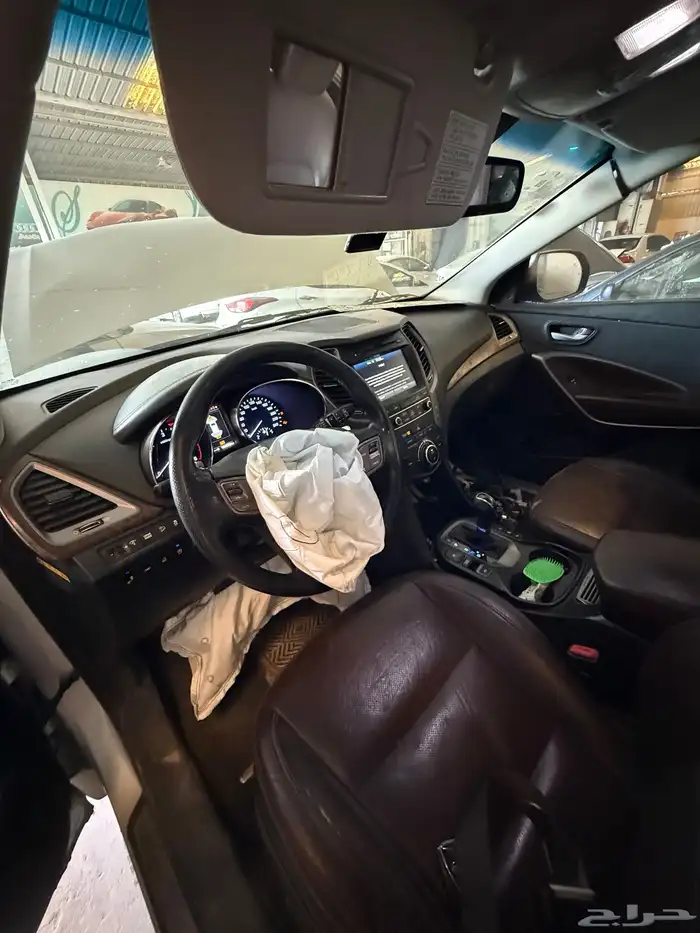 هيونداي سنتافي 2018 ديزل فل كامل دبل مصدوم 17