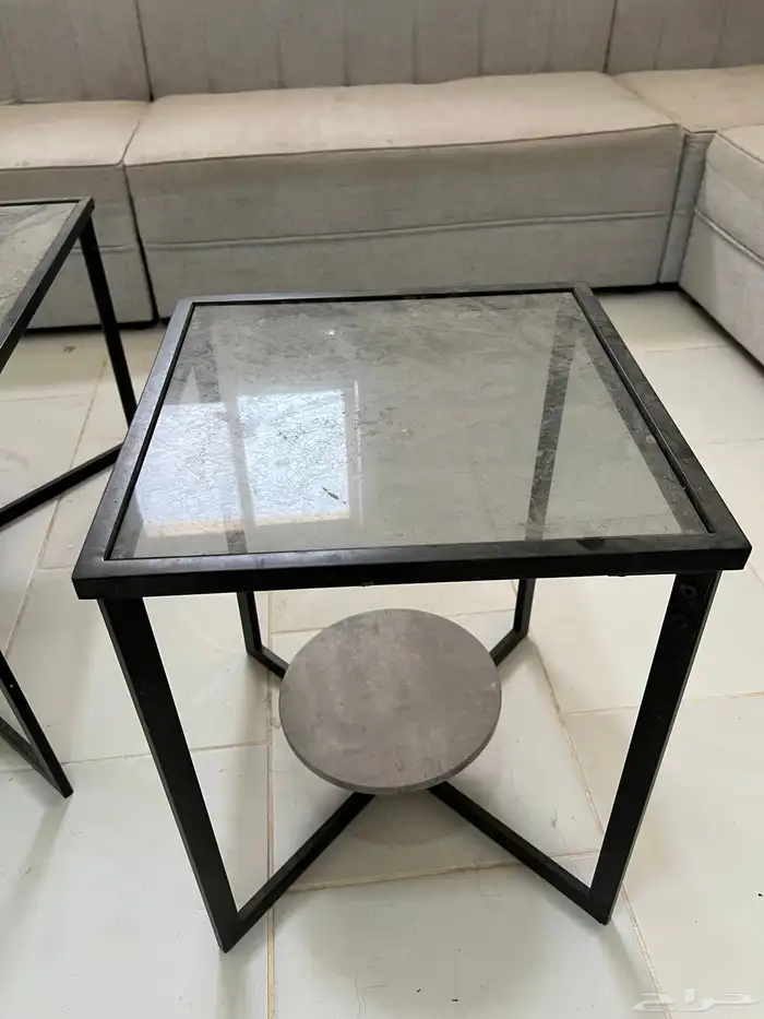 كنب طاولة مع خدمتها 4