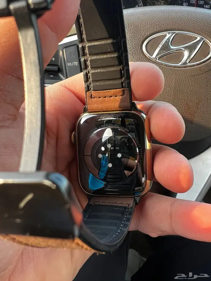 ساعة ابل اصدار 8 مقاس 45 GPS خلوي 1