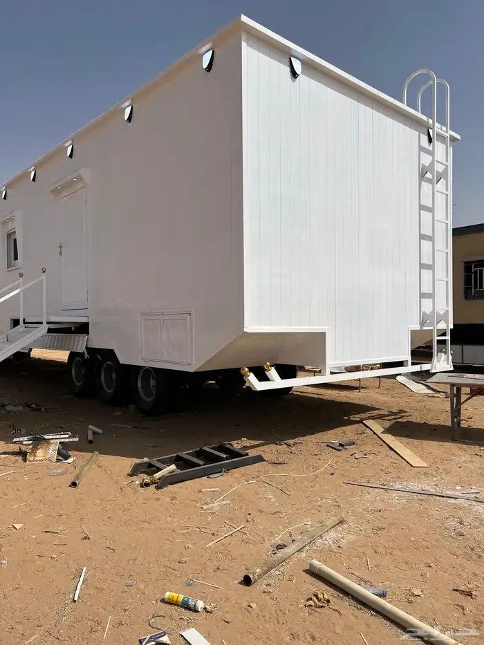 كرفان ملكي جديده الطول 22 متر عرض 4 ونص 7