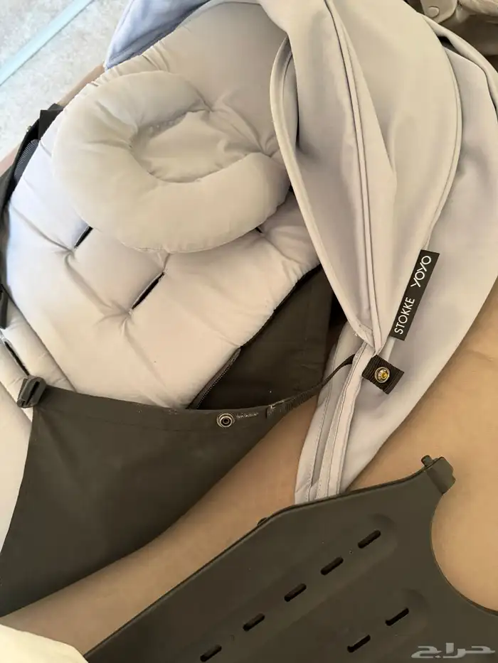 عرباية يويو لون زهري وباسينيت لون رمادي 7