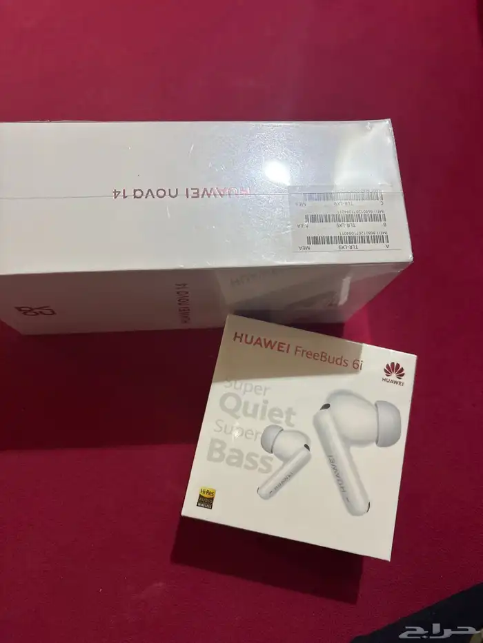 هواوي نوفا 14مع سماعهجديدة والجوال جديد بكرتونه 2