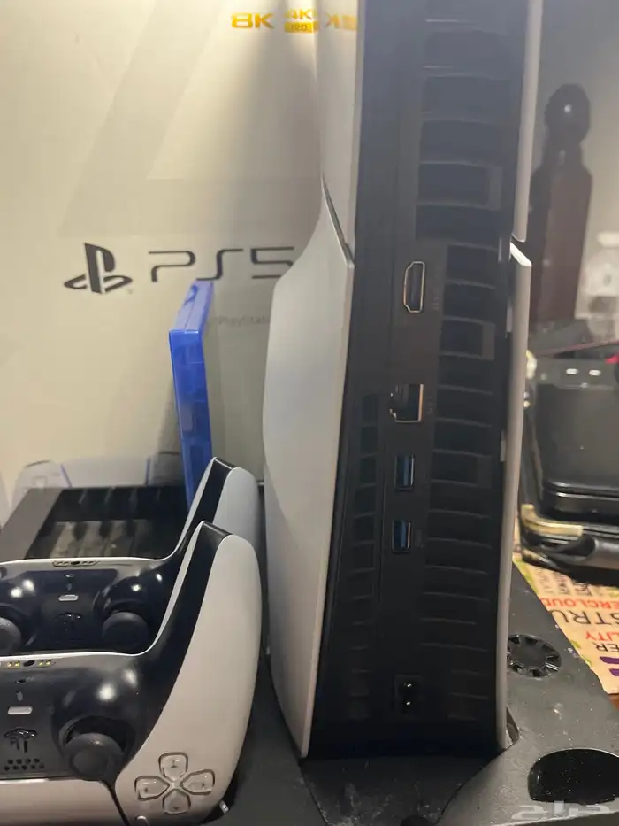 بلايستيشن 5 سليم (ديسك) مع يدين أصلية   شريط Elden Ring 2