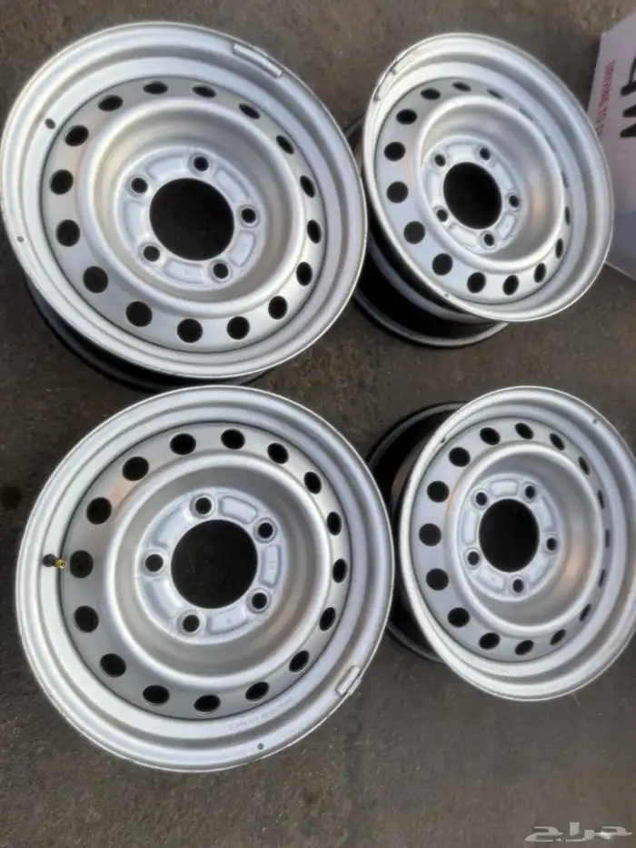 جنوط هلل شاص فضي اصلي وكاله مقاس 16 منزله من موتر اصفار 1