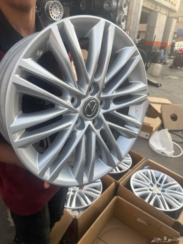 جنوط لكزيز اي 350 وكاله مقاس 17 4