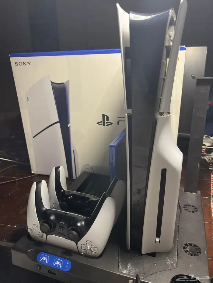 بلايستيشن 5 سليم (ديسك) مع يدين أصلية   شريط Elden Ring 1