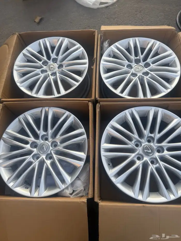 جنوط لكزيز اي 350 وكاله مقاس 17 6