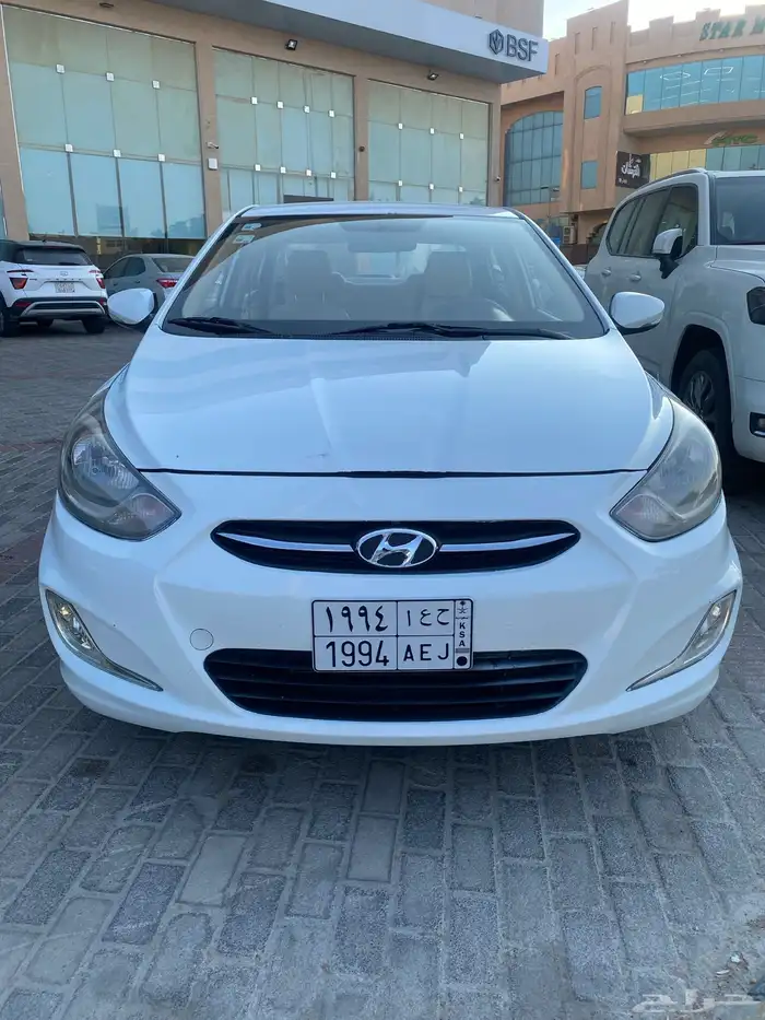 اكسنت 2015 للبيع بالاحساء 12