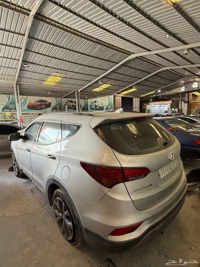 هيونداي سنتافي 2018 ديزل فل كامل دبل مصدوم 22