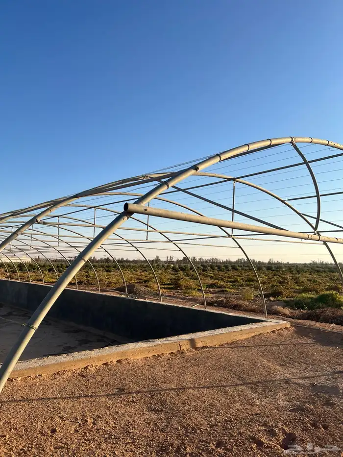 بيت محمي فك وتركيب الطول 35 العرض9 4