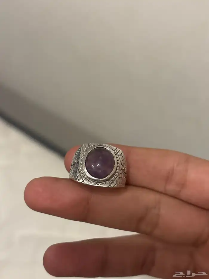 خاتم جمشت ارجواني 1