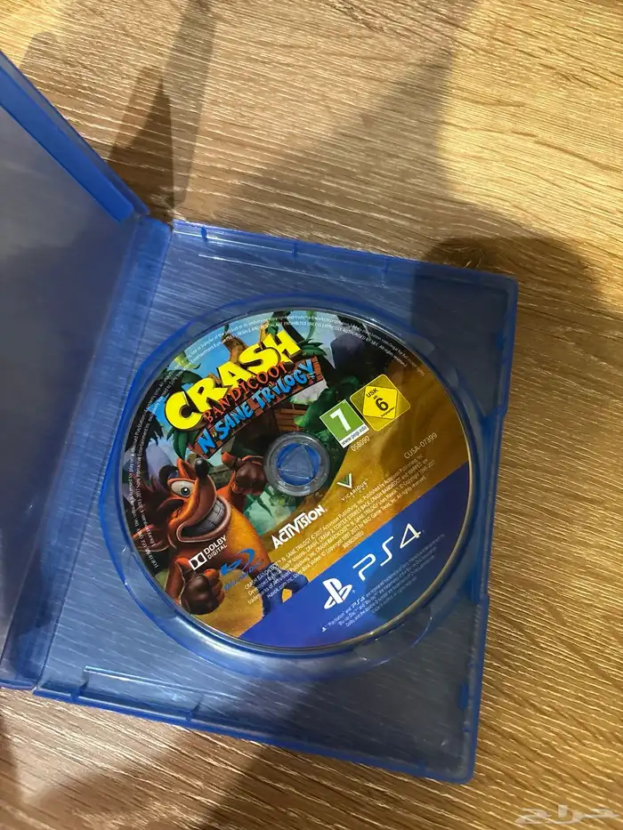 شريط كراش PS4 1