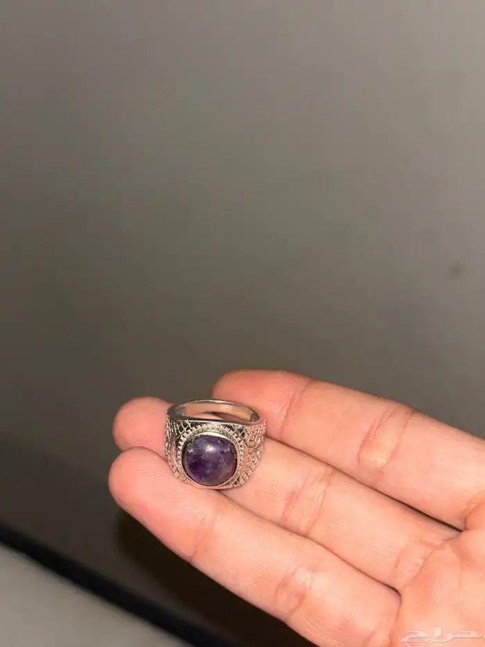 خاتم جمشت ارجواني 3