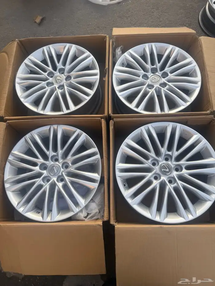 جنوط لكزيز اي 350 وكاله مقاس 17 1