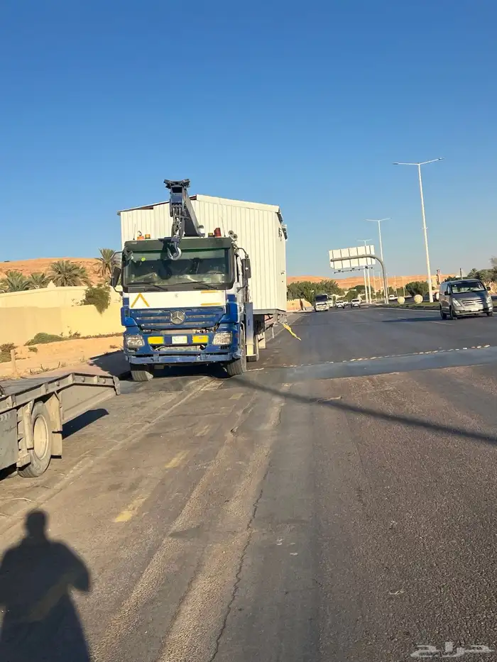 سطحات نقل كرفانات وغرف جاهزه كرينات دبل 4 6