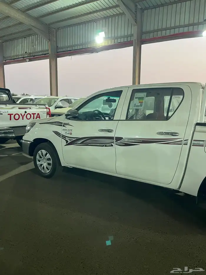 هايلوكس تويوتا 2025 جديد اصفار بطاقة جمركية ديزل 2