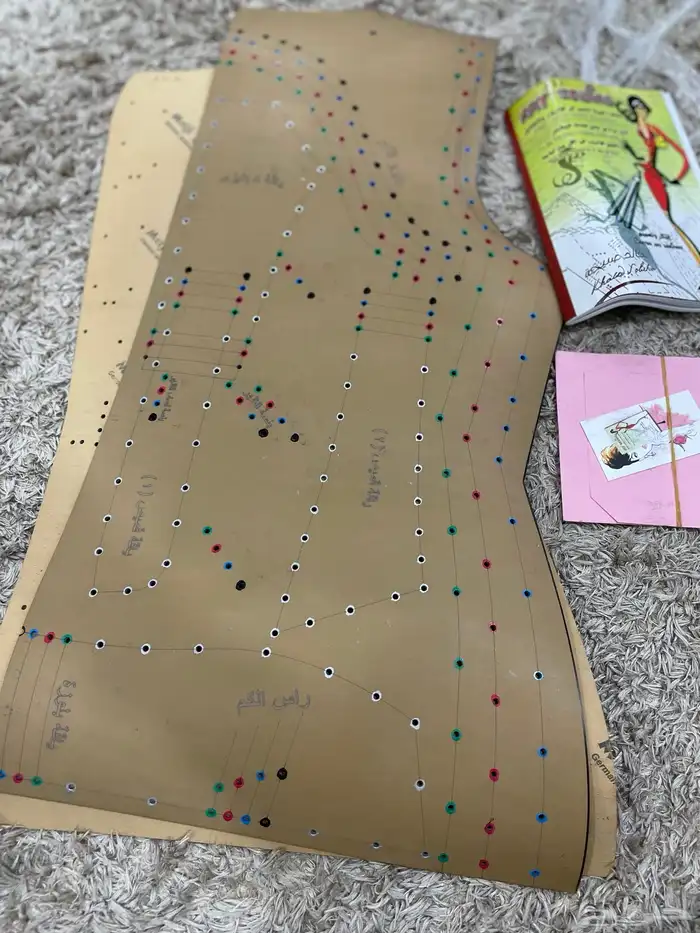 سلاله قهوه شغل يدوي بصوف 15