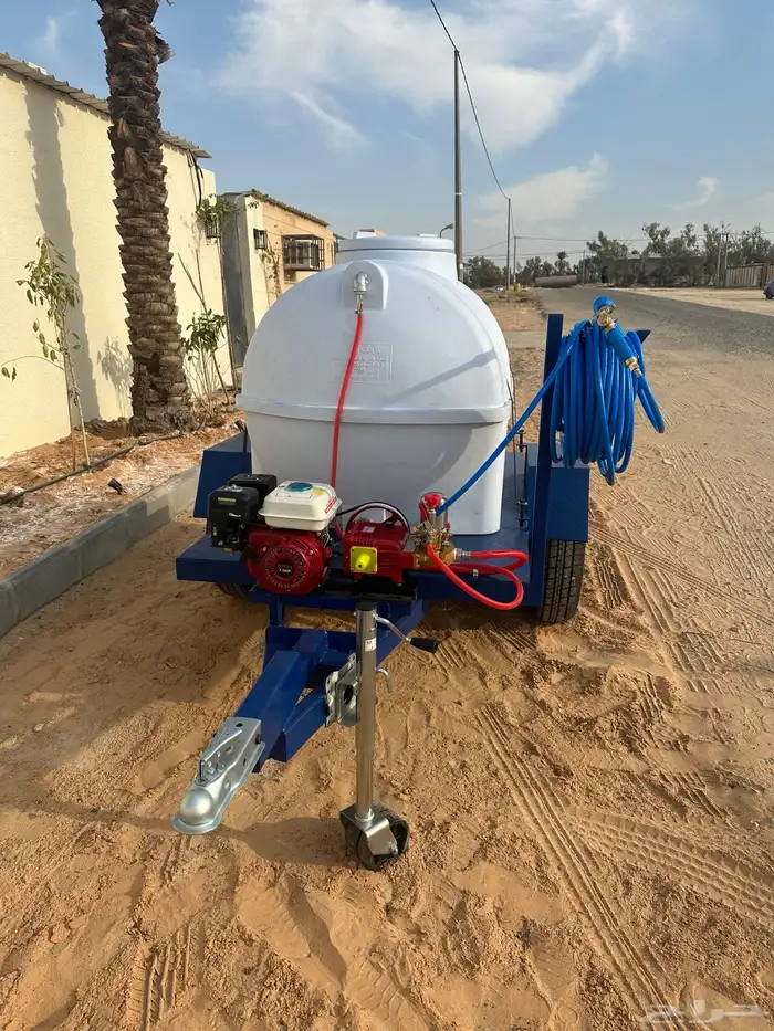 مقطورة رش مبيدات و اسمدة قلص خزان بمضخة 3