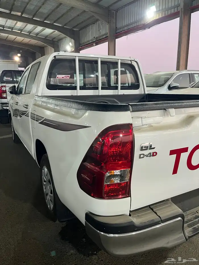 هايلوكس تويوتا 2025 جديد اصفار بطاقة جمركية ديزل 1