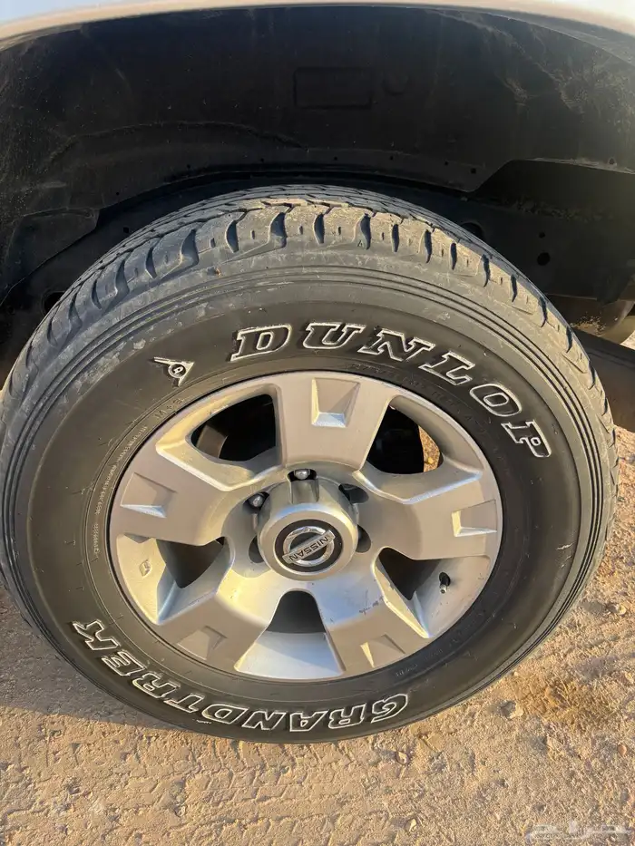 جنوط فتك 17 اصليه مع كفرات دنلوب تاريخ 21 للبدل 3