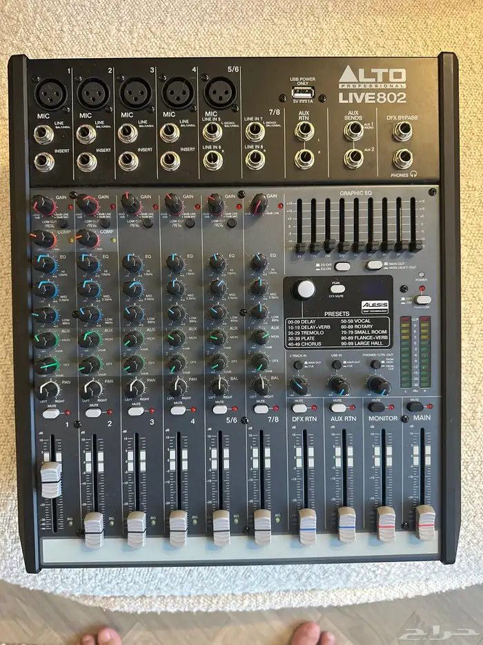 ميكسر Alto Live 802 احترافي 0