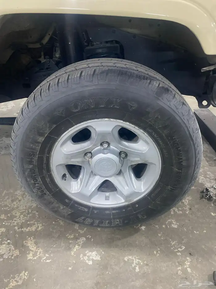 طقم 5 كفرات و جنوط 5